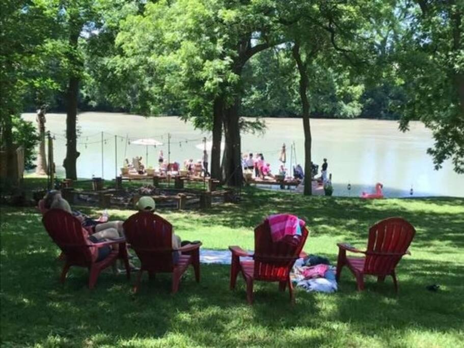 The River Haven - Sleeps 32 - On Guadalupe River Seguin Esterno foto