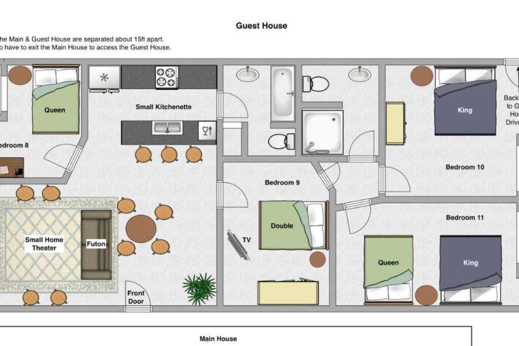 The River Haven - Sleeps 32 - On Guadalupe River Seguin Esterno foto